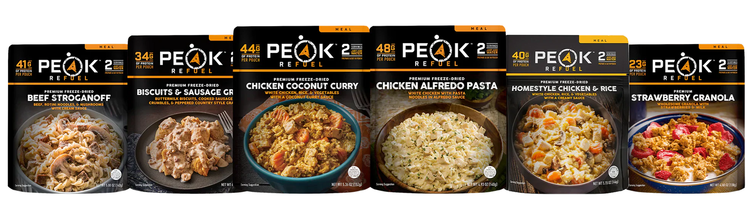 The Peak Refuel Alpine Meal Bundle