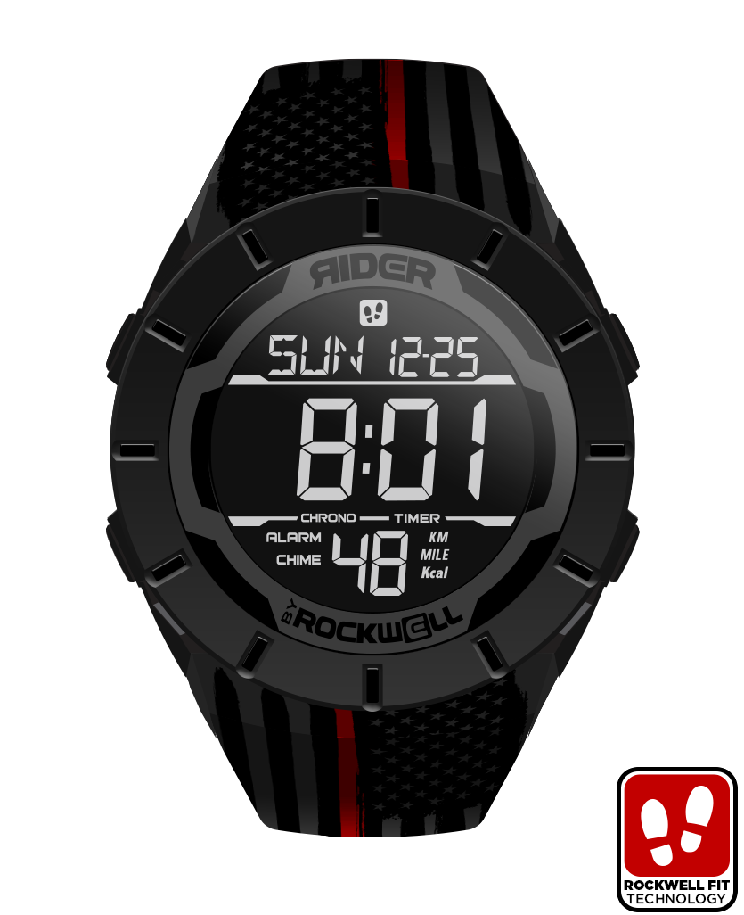 Coliseum Fit™ Assault - Firefighter Edition (Phantom Black) Watch