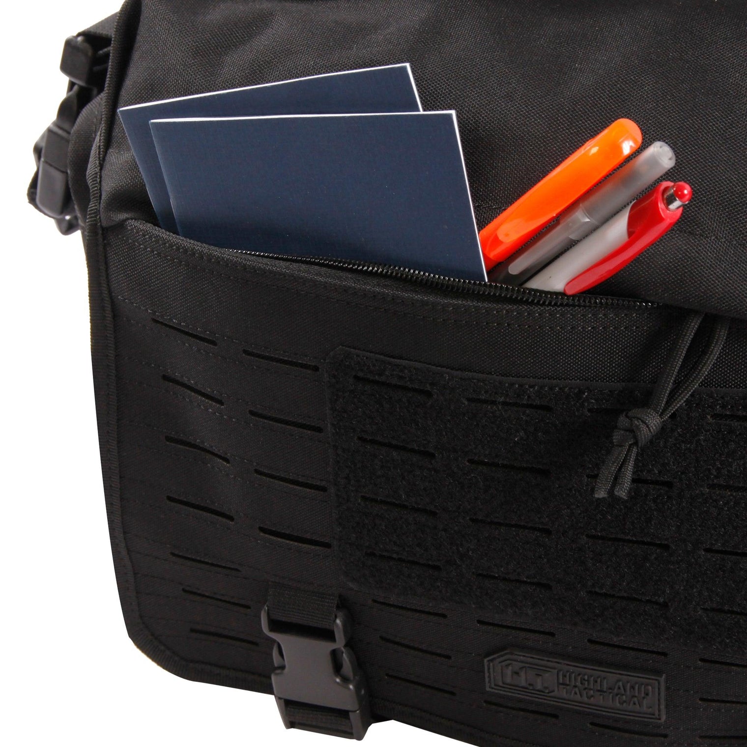 Timer Messenger Bag | Tactical Laptop Bag with MOLLE & Admin Panel