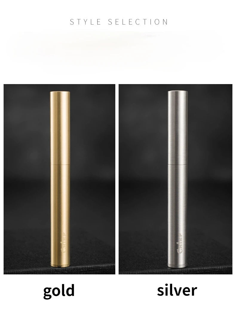 Retro Copper Kerosene Lighter | Mini Foldable Windproof EDC