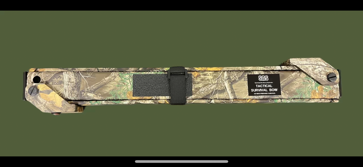 Tactical Compact Modern Longbow 40# | Survival Archery Takedown Bow