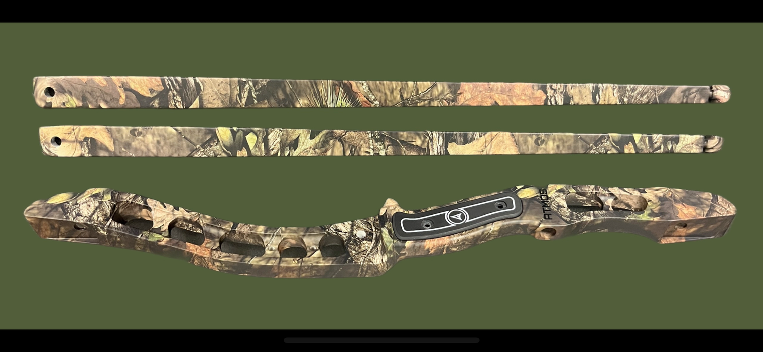 Atmos Compact Takedown Longbow 40# | Lightweight Survival Archery Bow