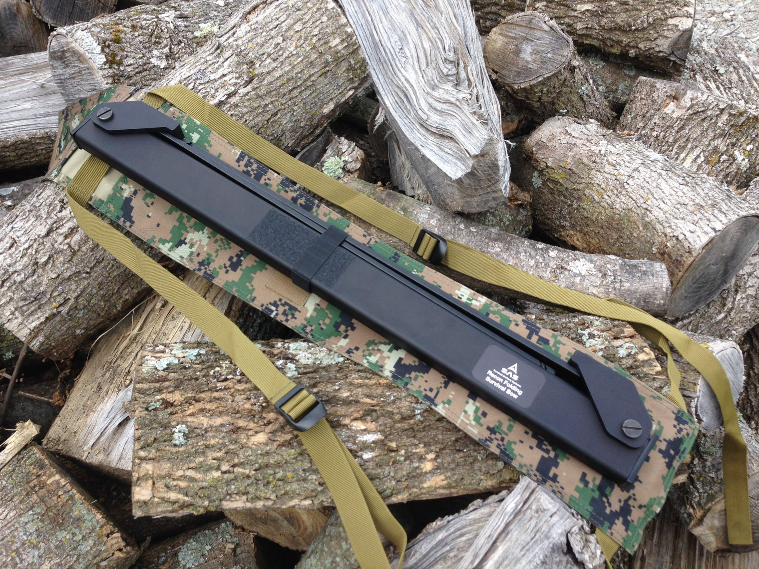 Recon Folding Survival Bow 40# | Compact Takedown Archery for Bug-Out Bags