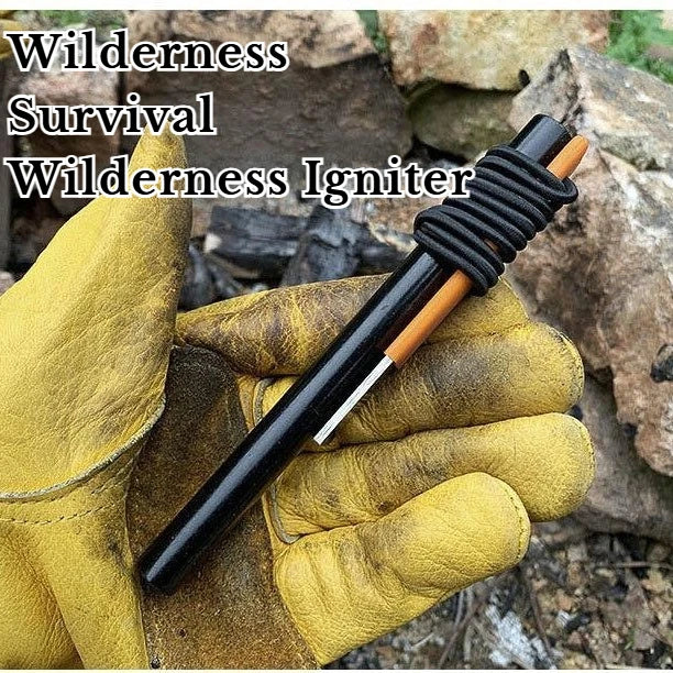 Magnesium Fire Starter Kit | Flint & Ferro Rod Survival Fire Tool