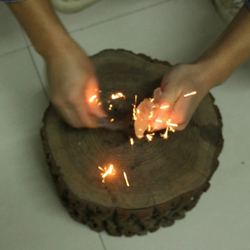 High Carbon Steel Flint Fire Starter | Outdoor Survival & Camping Tool