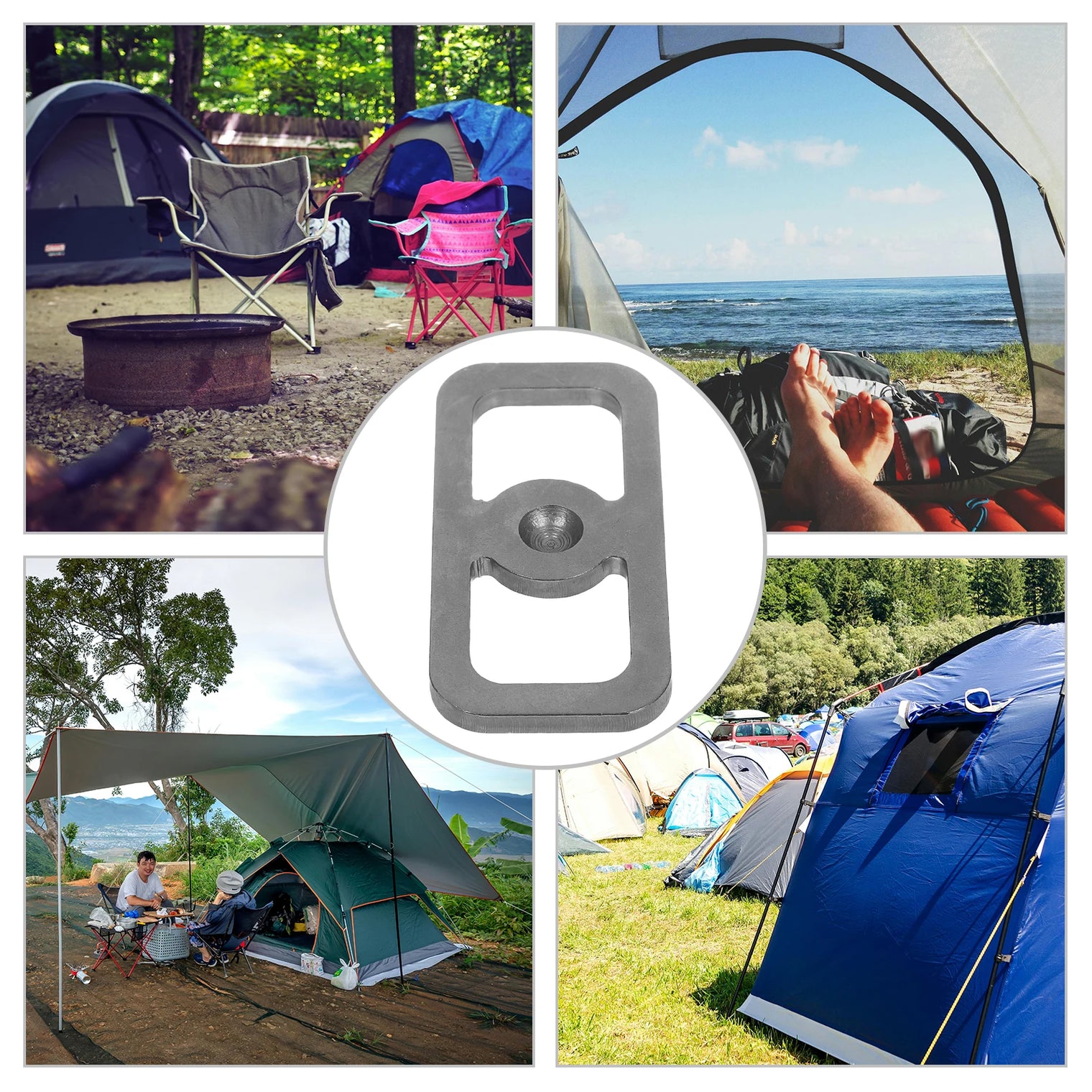 High-Carbon Steel Camping Tool | Portable Fire Starter