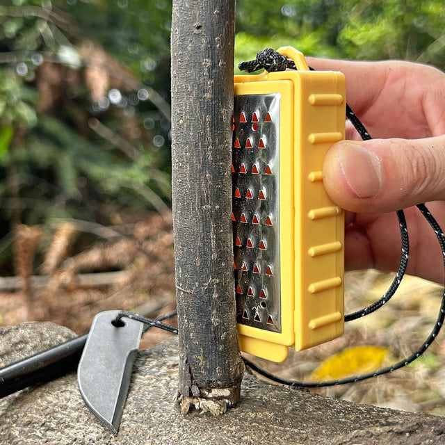 Tinder Maker with Fire Starter | Lightweight Pack Pal Tool