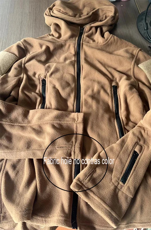 Men’s Winter Tactical Jacket | Polar Fleece & Military Coat