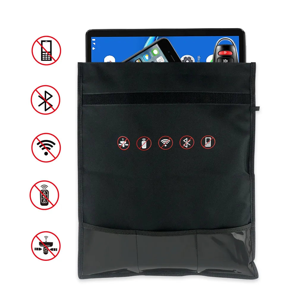 Signal Blocking Pouch | Anti-Tracking EMF Shielding Case