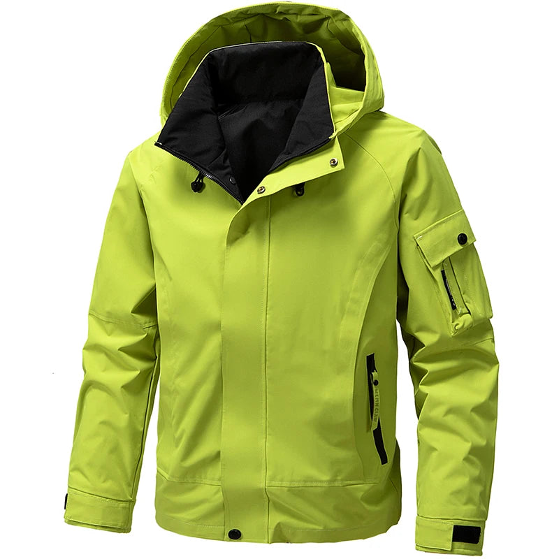 Men’s Waterproof Softshell Jacket | Lightweight Hooded Coat