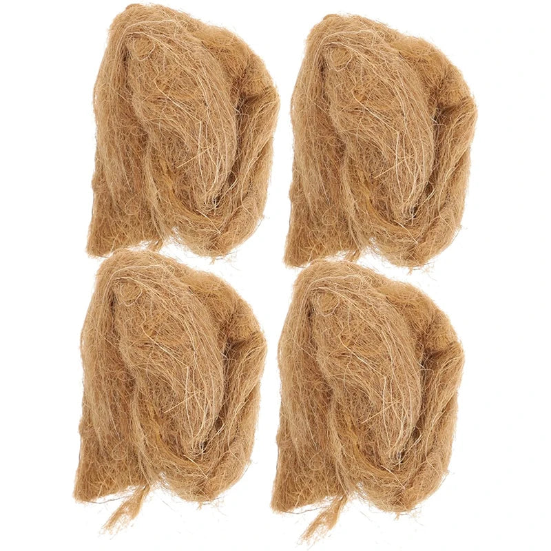 Natural Jute Silk Fire Starters | Lightweight Emergency Fire Igniter