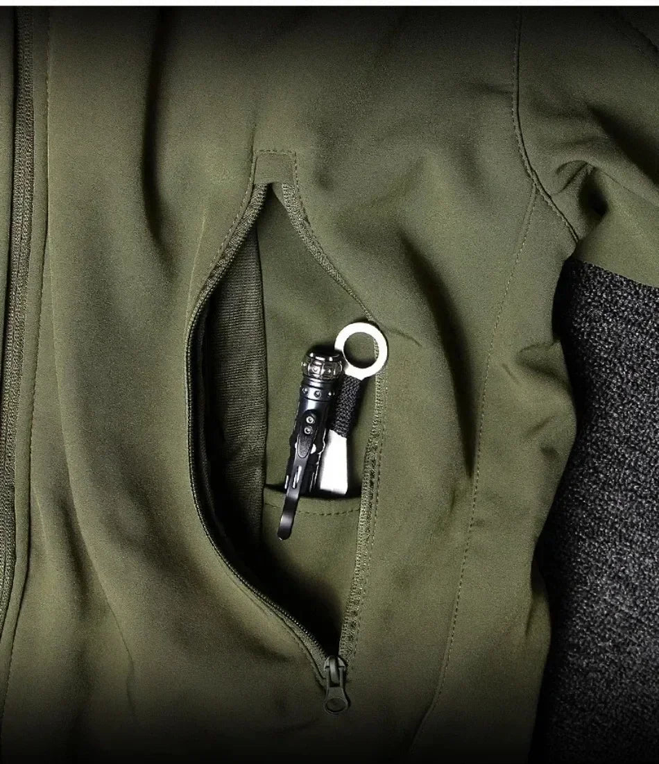 Men’s Military Tactical Jacket & Pants Set | Waterproof Hiking & Outdoor Suit