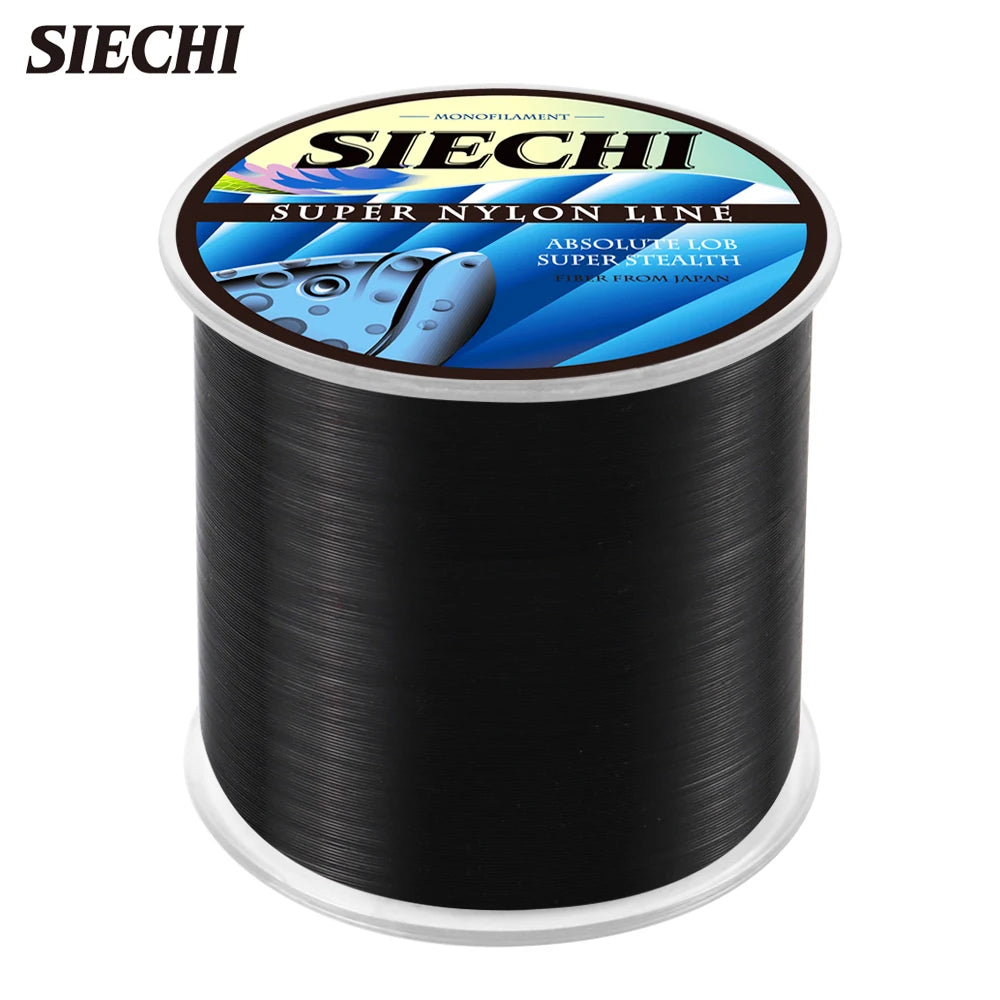 SIECHI Fluorocarbon Fishing Line | 500M / 1000M Strong Sinking Carp Line