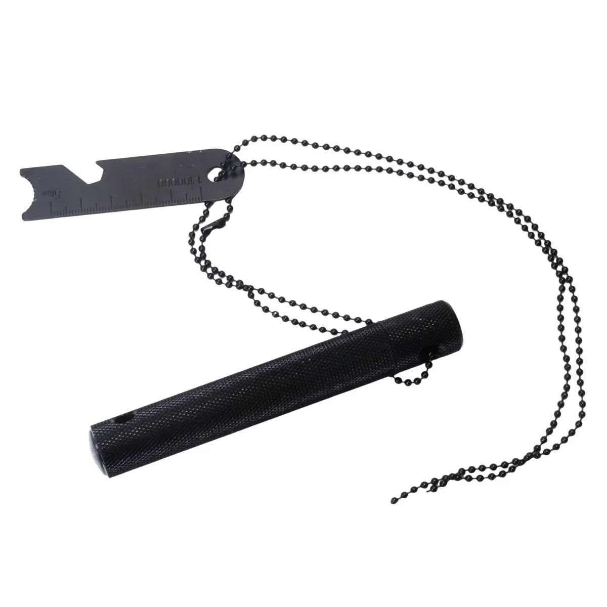 Fire Steel Magnesium Rod | Spark Steel with Chain & Compass