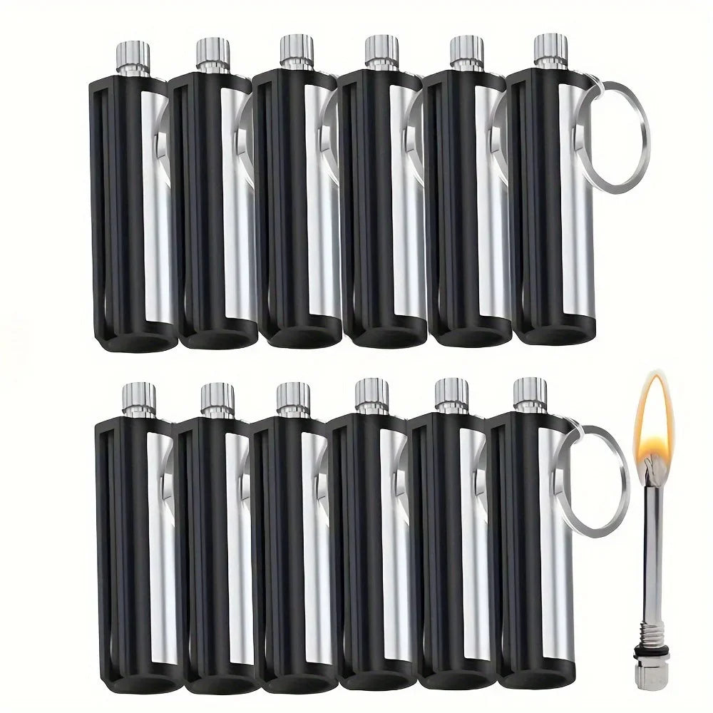 Permanent Match Lighter | Waterproof Keychain Fire Starter | Outdoor Adventure Tool