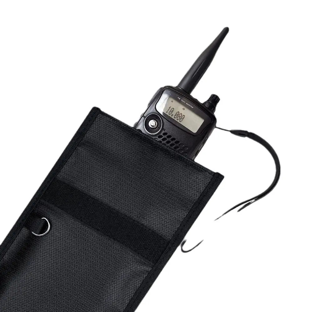 Signal Blocking Faraday Bag Retardant EMF Protection Shielding Pouch Black Anti-tracking Cell Phone Blocker Phone