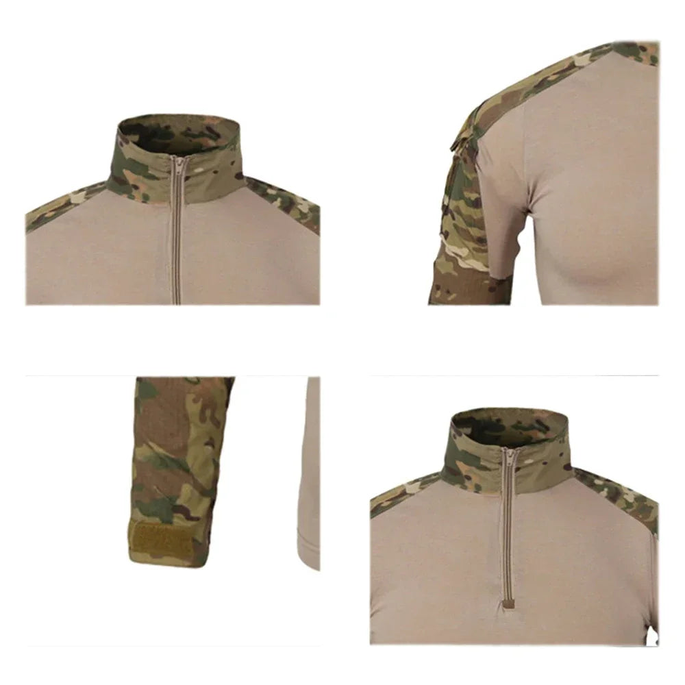 Tactical Uniform Suits Milit Outdoor Camouflage Suit Hunting Shirts Pants Fish Trainning Airsoft Paintball Clothes Sets