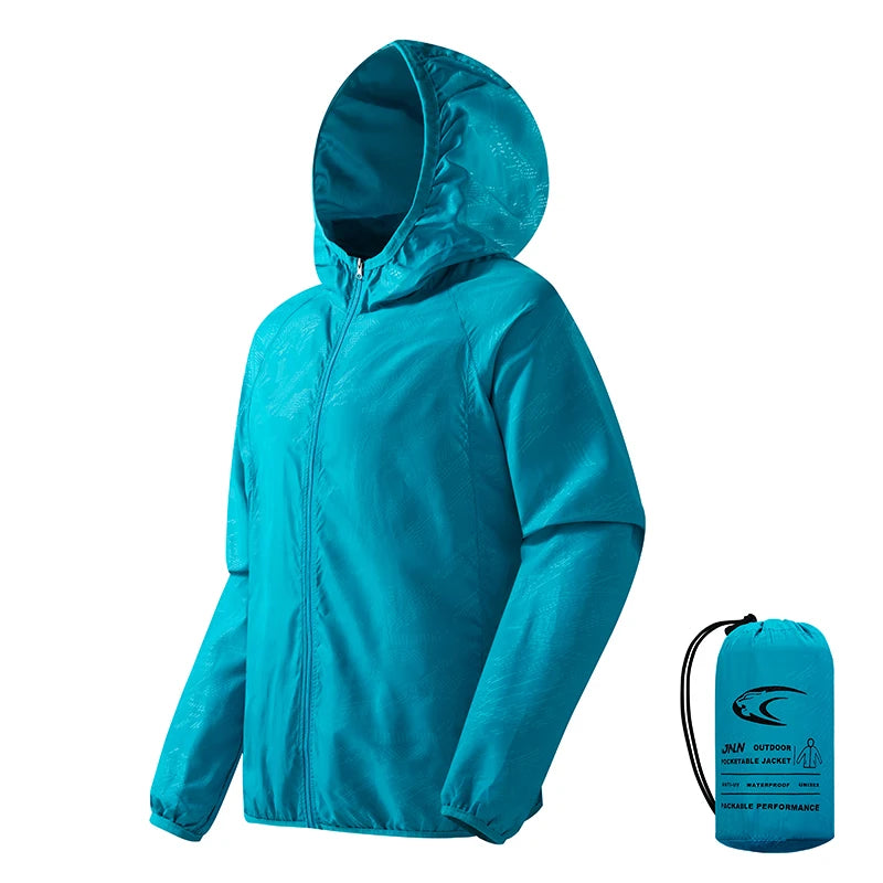 Unisex Waterproof Hiking Jacket | Quick-Dry Windbreaker
