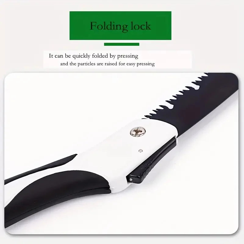 Folding Saw Compact Portable Tool | Wood Cutting & Tree Trimming