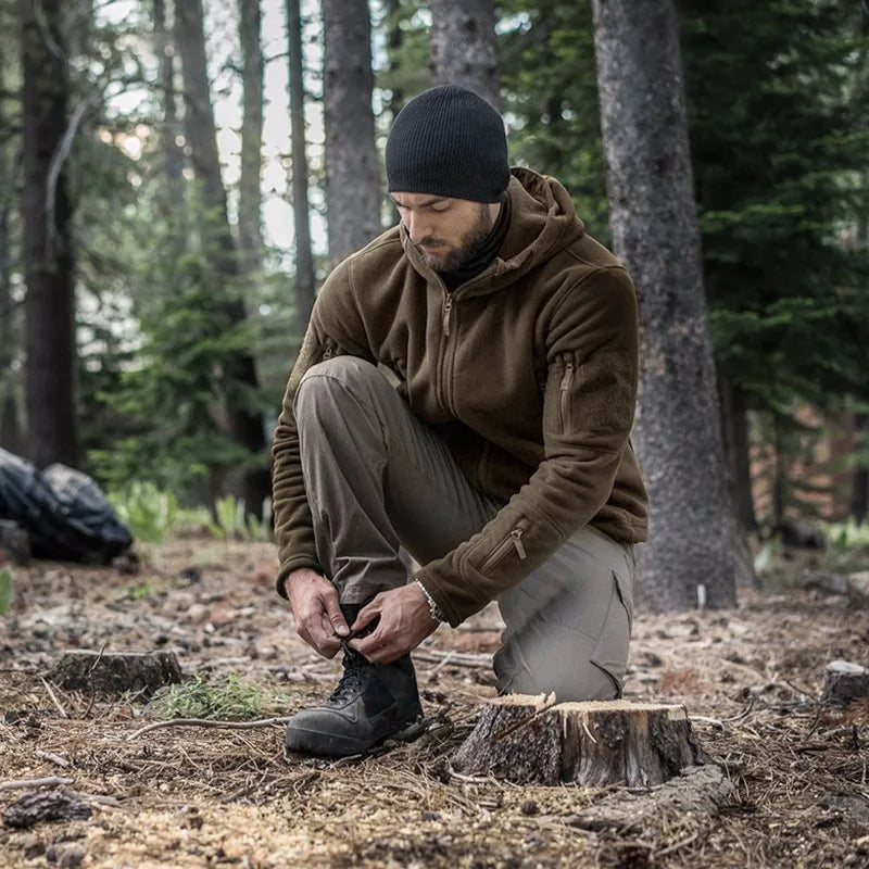 Men’s Winter Tactical Jacket | Polar Fleece & Military Coat