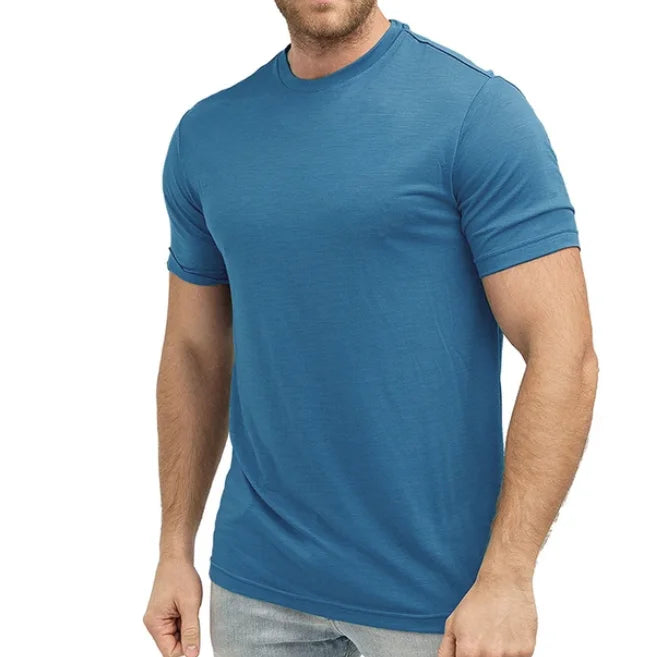 Men’s Merino Wool Tee | Lightweight Short Sleeve Base Layer