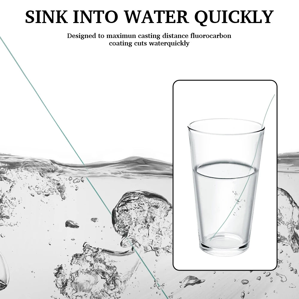 SIECHI Fishing Line | Fluorocarbon Coated Mono |