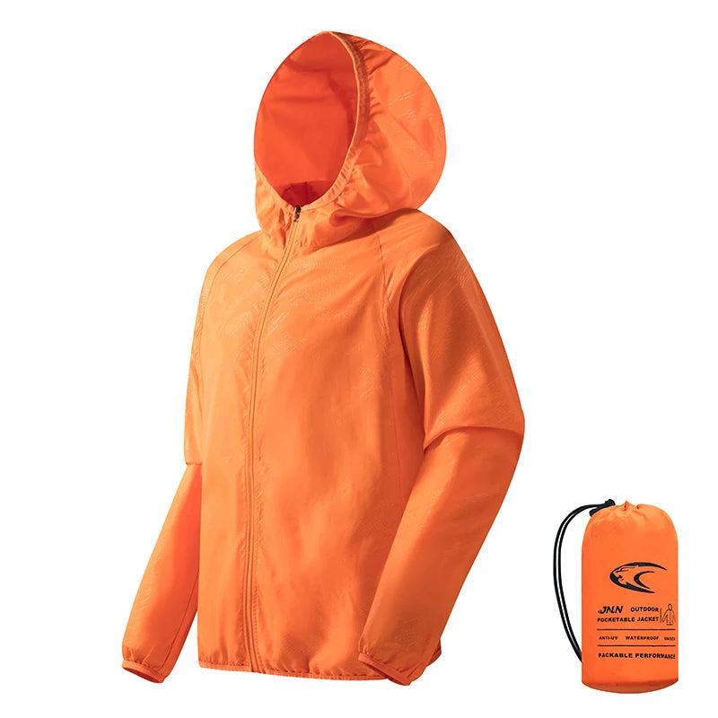 Unisex Waterproof Hiking Jacket | Quick-Dry Windbreaker