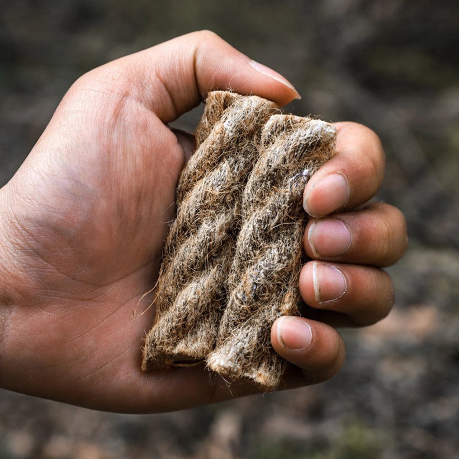 Outdoor Survival Tinder Rope | Quick Fire Starter for Camping & Hiking