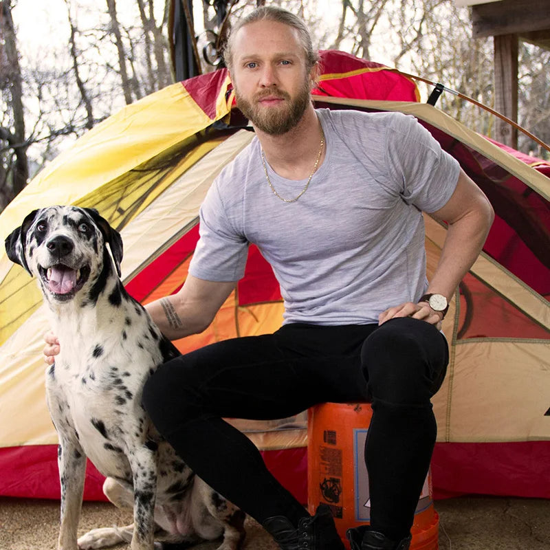 Men’s Merino Wool Tee | Lightweight Short Sleeve Base Layer