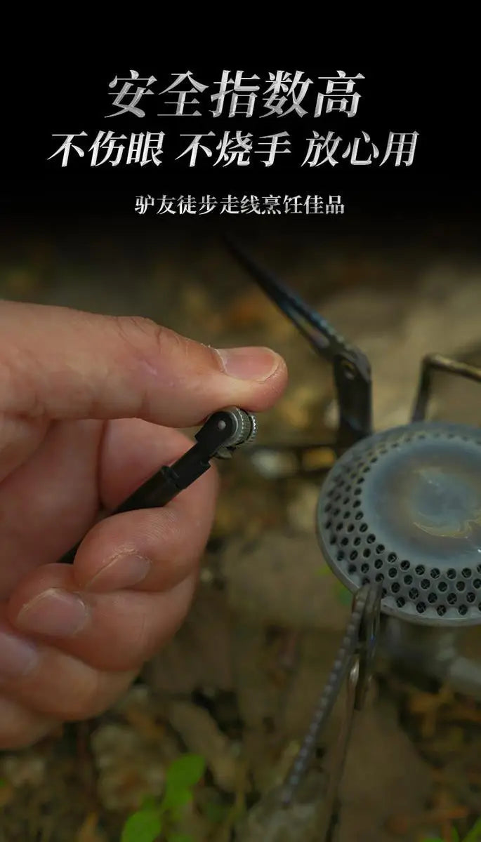 3K Carbon Fiber Handle Outdoor Emergency Survival Camping Roller Flint High Purity Portable Lightweight Fire Stick Equipment