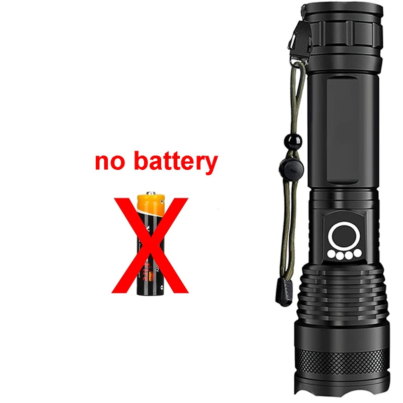 LED Torch Rechargeable | Super Bright Tactical Flashlight