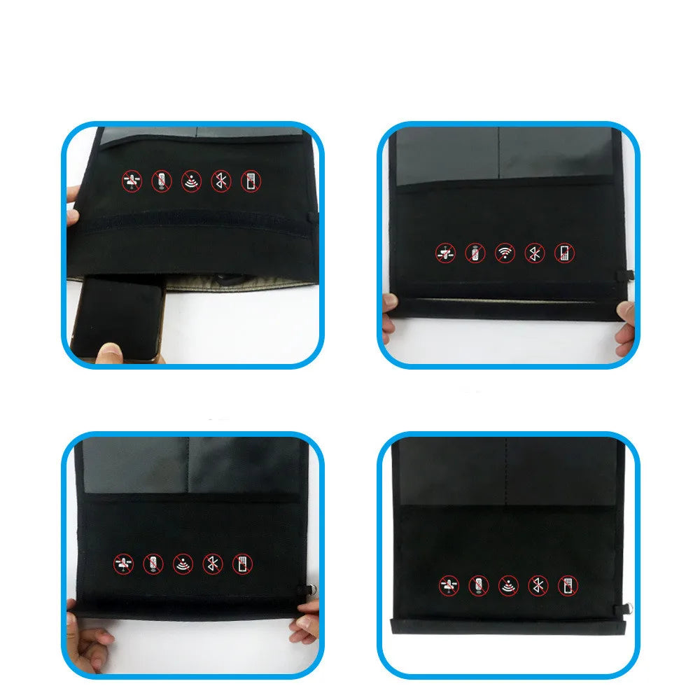 Signal Blocking Pouch | Anti-Tracking EMF Shielding Case