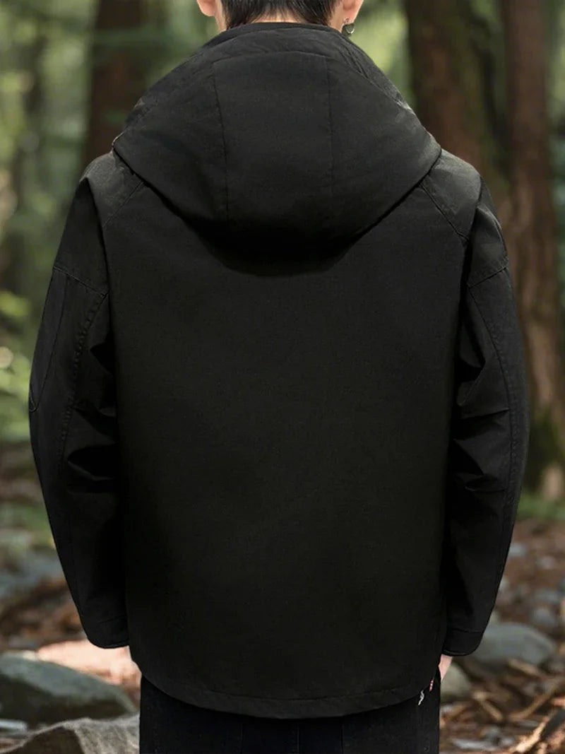 Men’s Waterproof Softshell Jacket | Lightweight Hooded Coat