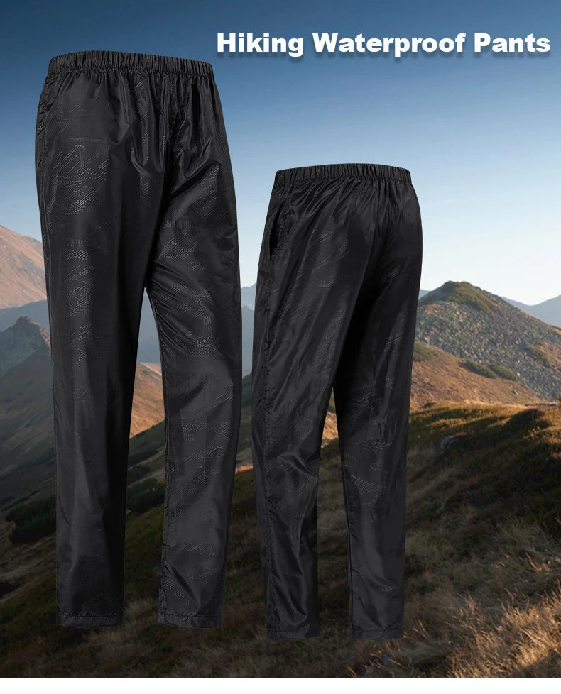 JNLN Waterproof Hiking Pants | Unisex Quick Dry Outdoor Trousers