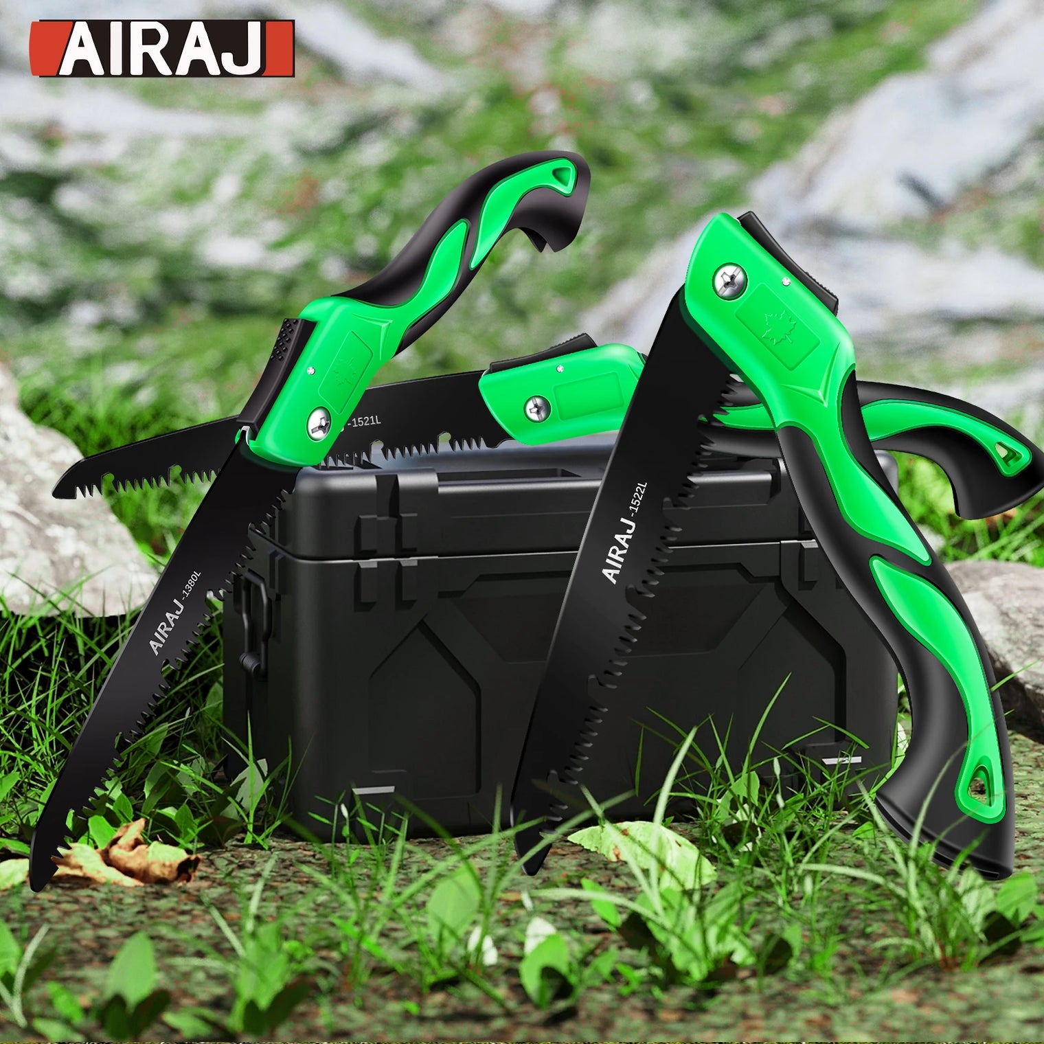 AIRAJ 1pc Extended Multi-functional Hand Saw, Woodworking Portable Steel Saw, Outdoor Tree And Camping Hand Saw
