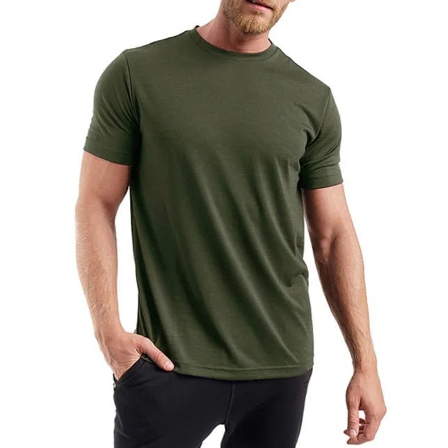 Men’s Merino Wool Tee | Lightweight Short Sleeve Base Layer