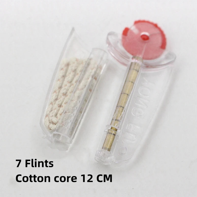 Flint Stone & Cotton Wick Replacement Set | Oil/Kerosene Lighters