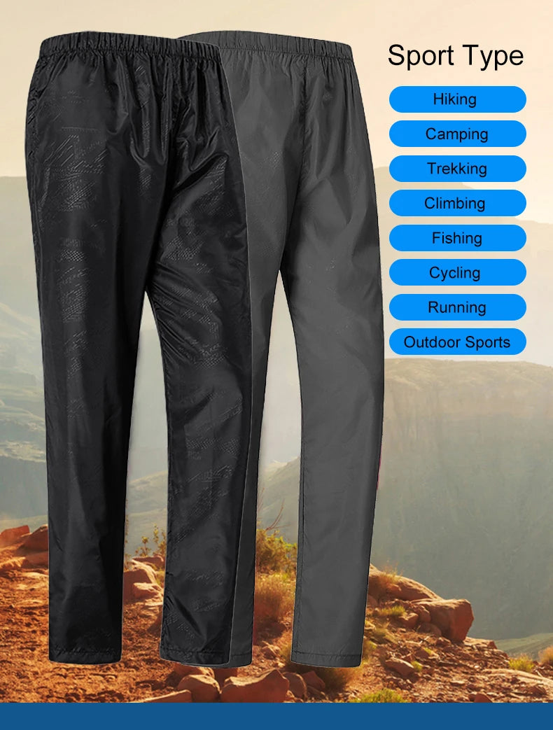 LNGXO Unisex Hiking Pants | Waterproof Outdoor Pants