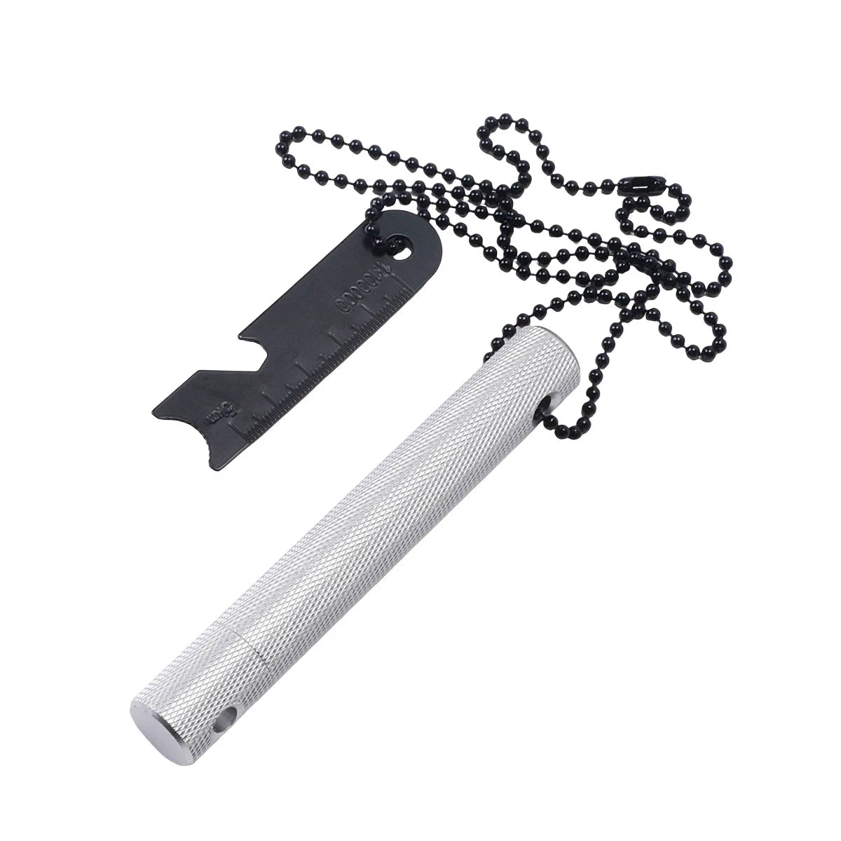Fire Steel Magnesium Rod | Spark Steel with Chain & Compass