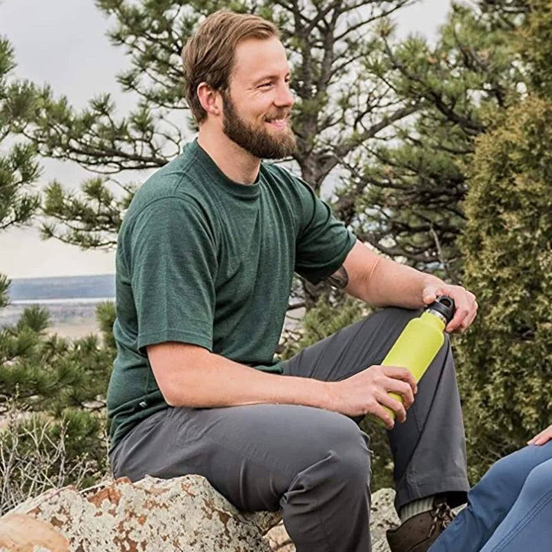 Men’s Merino Wool Tee | Lightweight Short Sleeve Base Layer