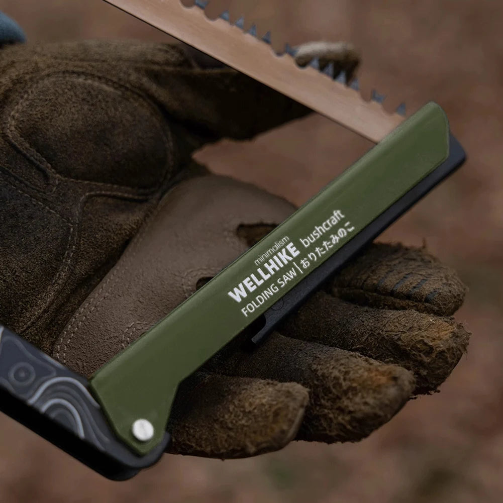 Folding Saw with Storage Bag | Multifunctional Camping Handsaw