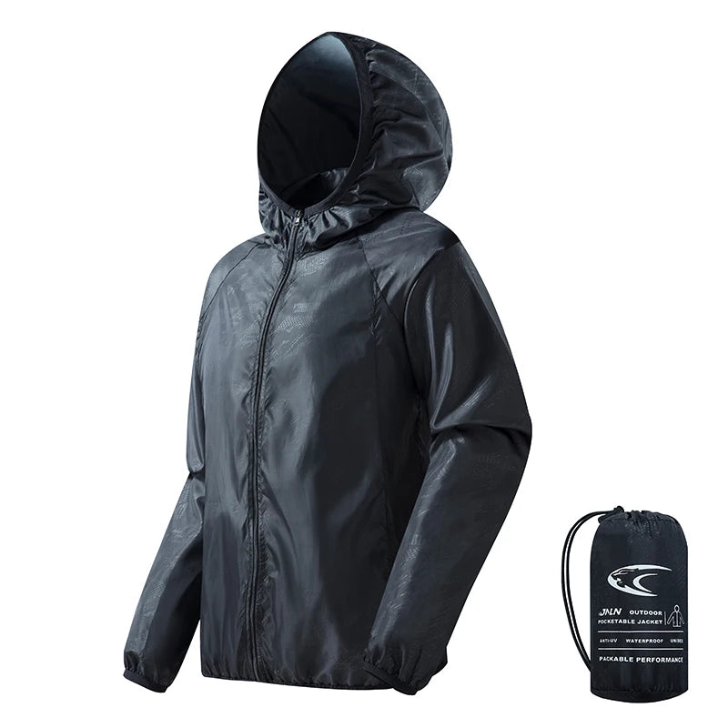 Unisex Waterproof Hiking Jacket | Quick-Dry Windbreaker