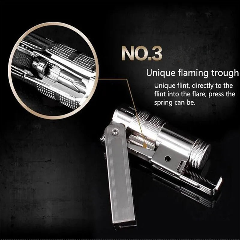 IMCO 6700 Windproof Kerosene Lighter | Stainless Steel Gasoline Lighter