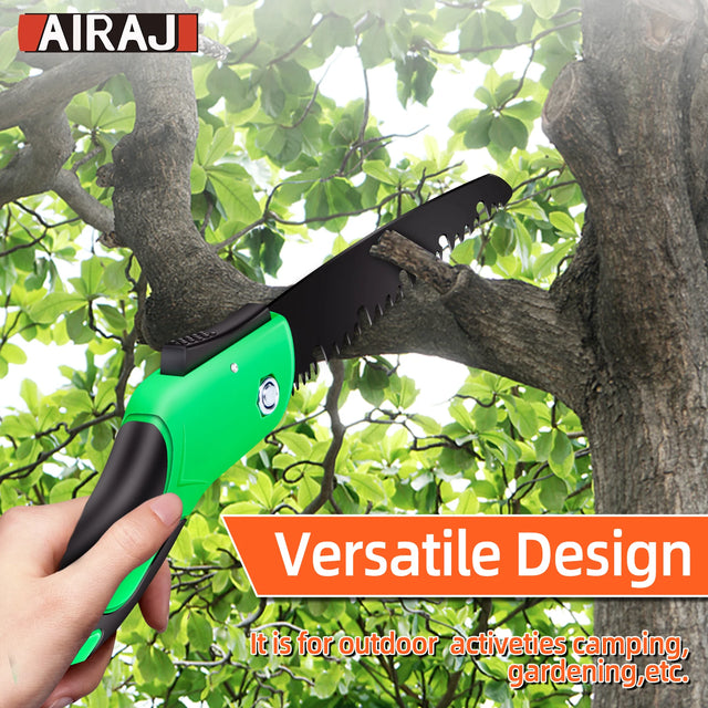 AIRAJ 1pc Extended Multi-functional Hand Saw, Woodworking Portable Steel Saw, Outdoor Tree And Camping Hand Saw