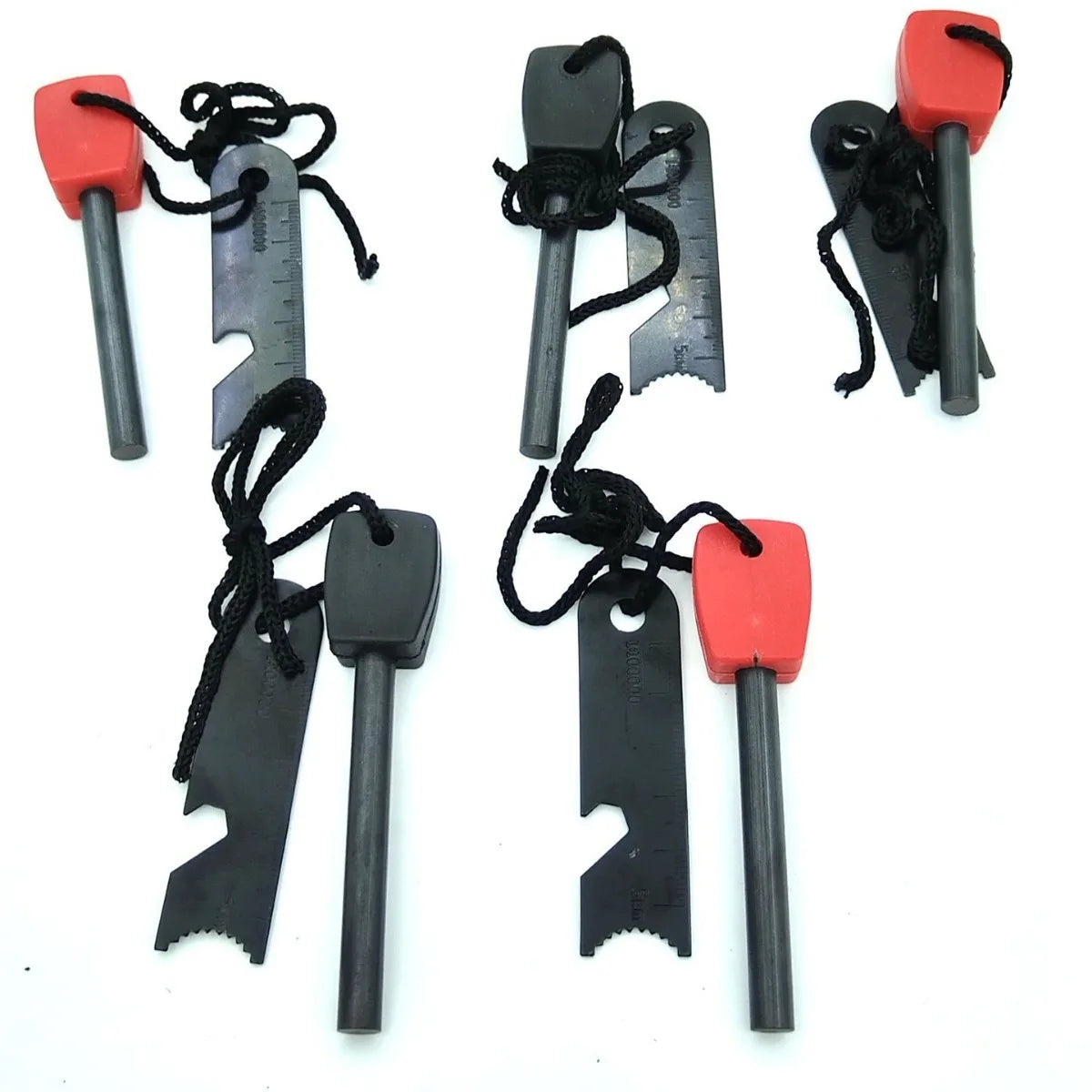 Fire Starter Magnesium Rod with Bottle Opener | Flint Steel Survival Tool