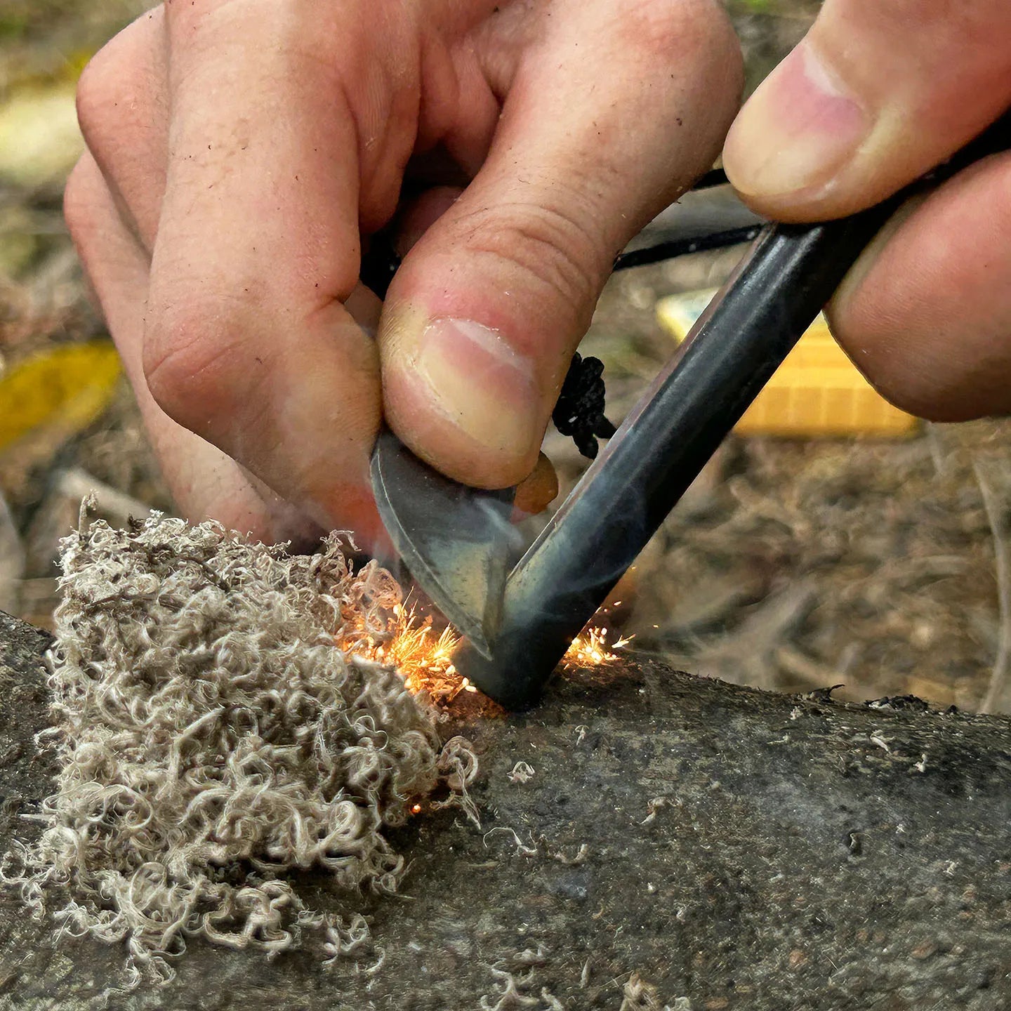 Tinder Maker with Fire Starter | Lightweight Pack Pal Tool