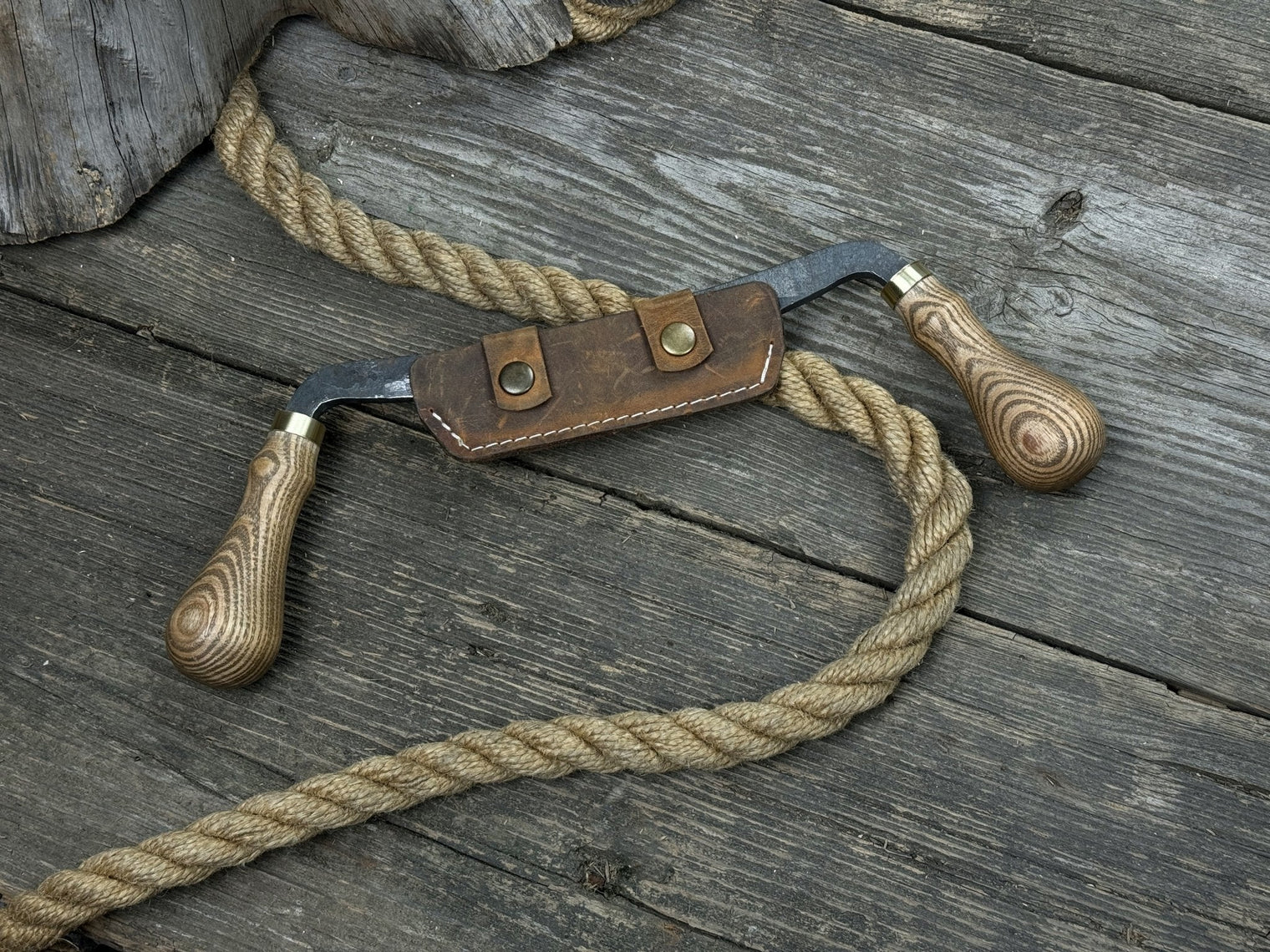 Curved Draw Knife (Push/Pull Shave), 10.5 cm (4.1 inch) Cutting Edge