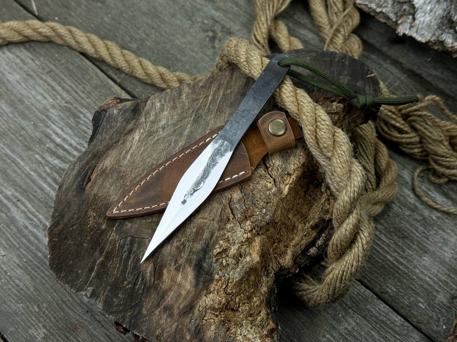 Hand-Forged Throwing Knife, 17 cm (6.69 inches)