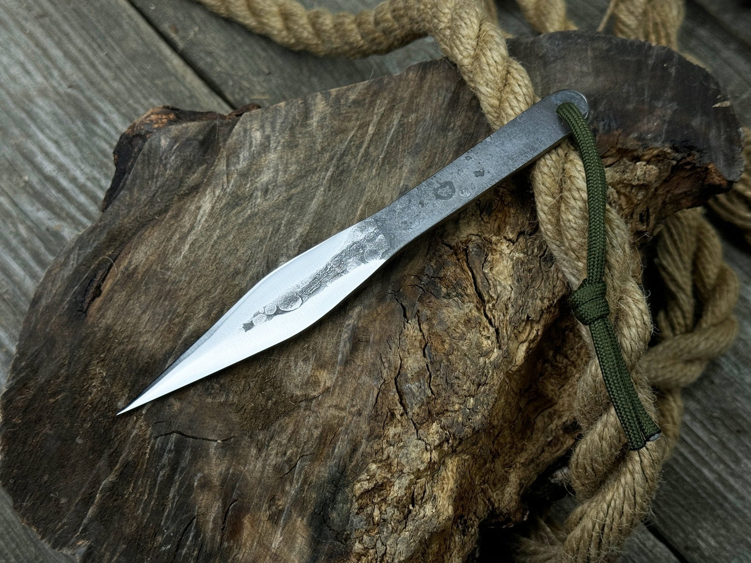 Hand-Forged Throwing Knife, 17 cm (6.69 inches)