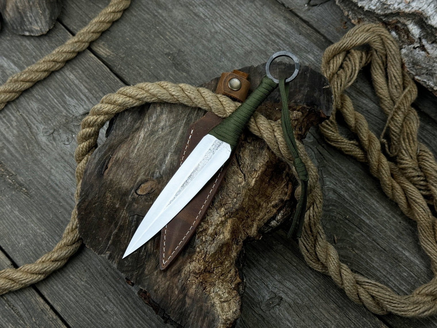 Hand-Forged Throwing Knife, 23 cm (9 inches)